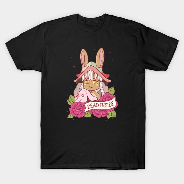 Nanachi & Mitty Dead Inside T-Shirt by iamlunasol